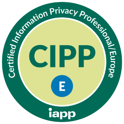 CIPP/E — Certified Information Privacy Professional / Europe, IAPP